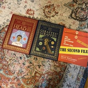 Three cool hardcover books for older kids- 8-13 year olds
